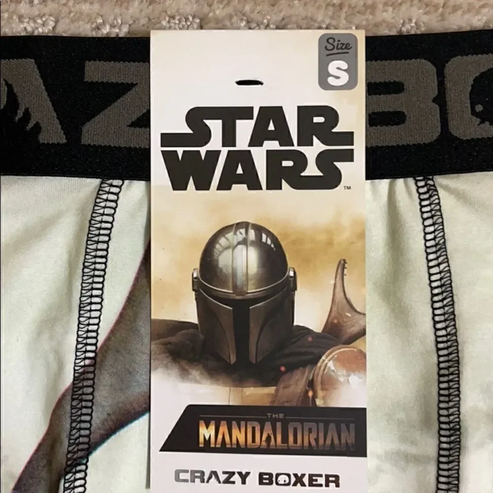 Star Wars The Mandalorian Crazy Boxers